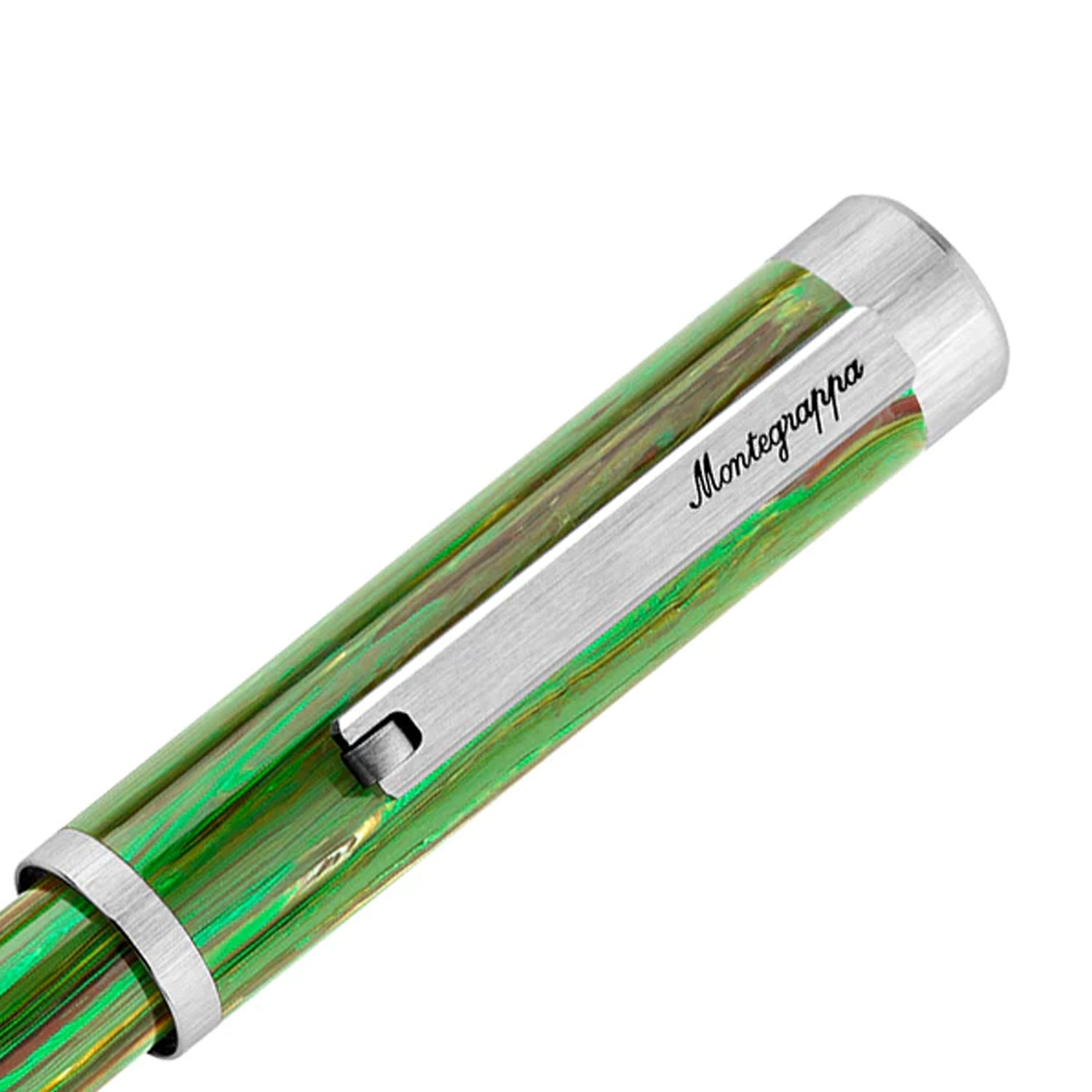 Der Montegrappa Zero Zodiac Virgo Füller in wünderschönen Grüntönen.
