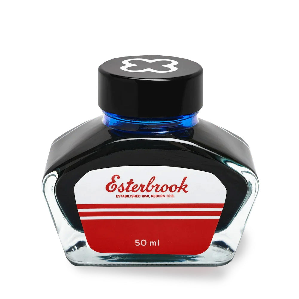 Esterbrook Tintenglas Shimmer Aqua (Hellblau) 50 ml