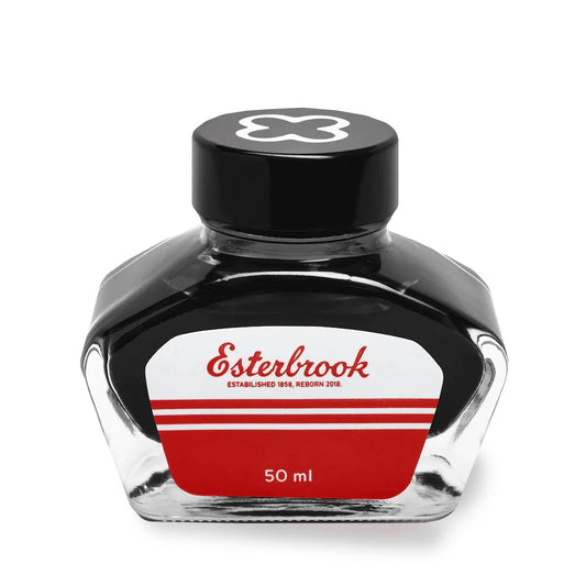 Esterbrook Tintenglas Ebony (Schwarz) 50 ml
