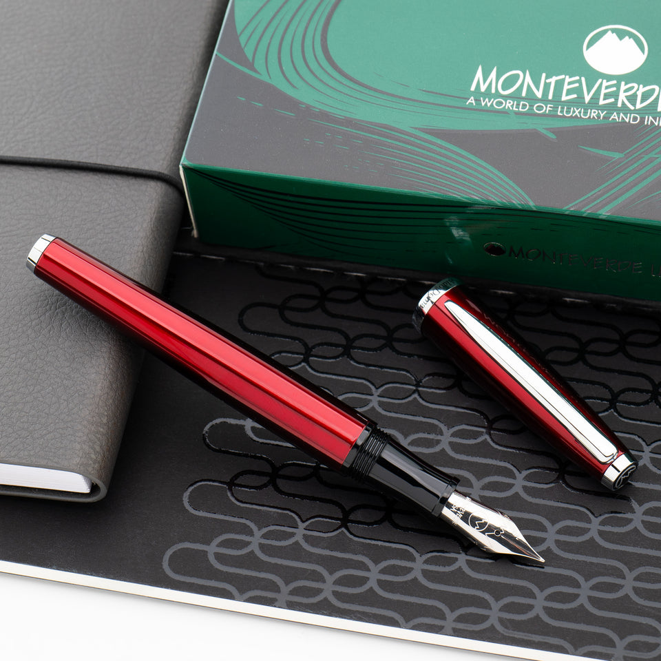 Monteverde Füllfederhalter ALDO DOMANI Red