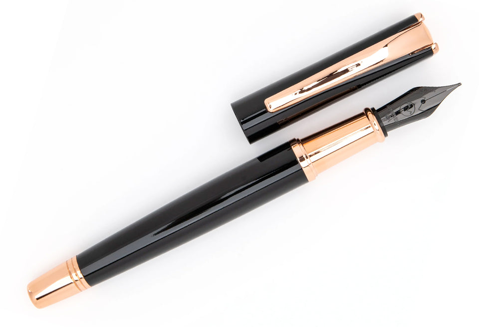 Monteverde Füllfederhalter IMPRESSA Black / Rose Gold