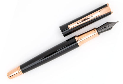 Monteverde Füllfederhalter IMPRESSA Black / Rose Gold