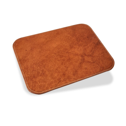 Leder Mousepad Rough Gear von Maveriack aus echtem Büffel-Leder