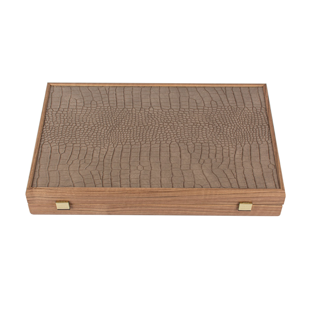 Manopoulos Backgammon BDE1CPR – Spielfeld mit Seitenablagen