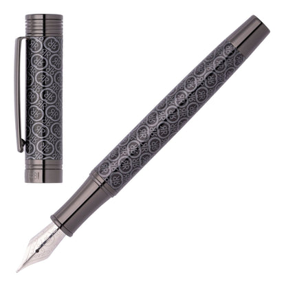 Cerruti 1881 Füllfederhalter Logomania Grey