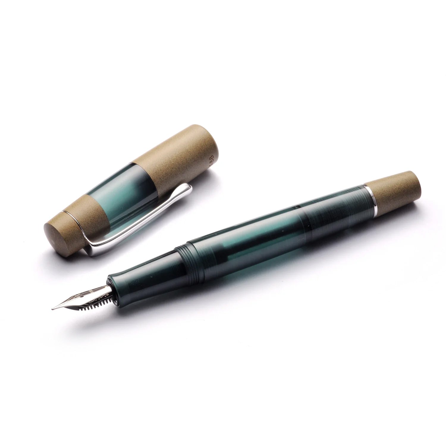 Opus 88 Koloro Füllfederhalter in Farbe Teal.