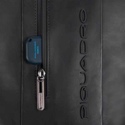 Piquadro Mini-Rucksack CA5608UB00 Urban Schwarz | Echtes Leder