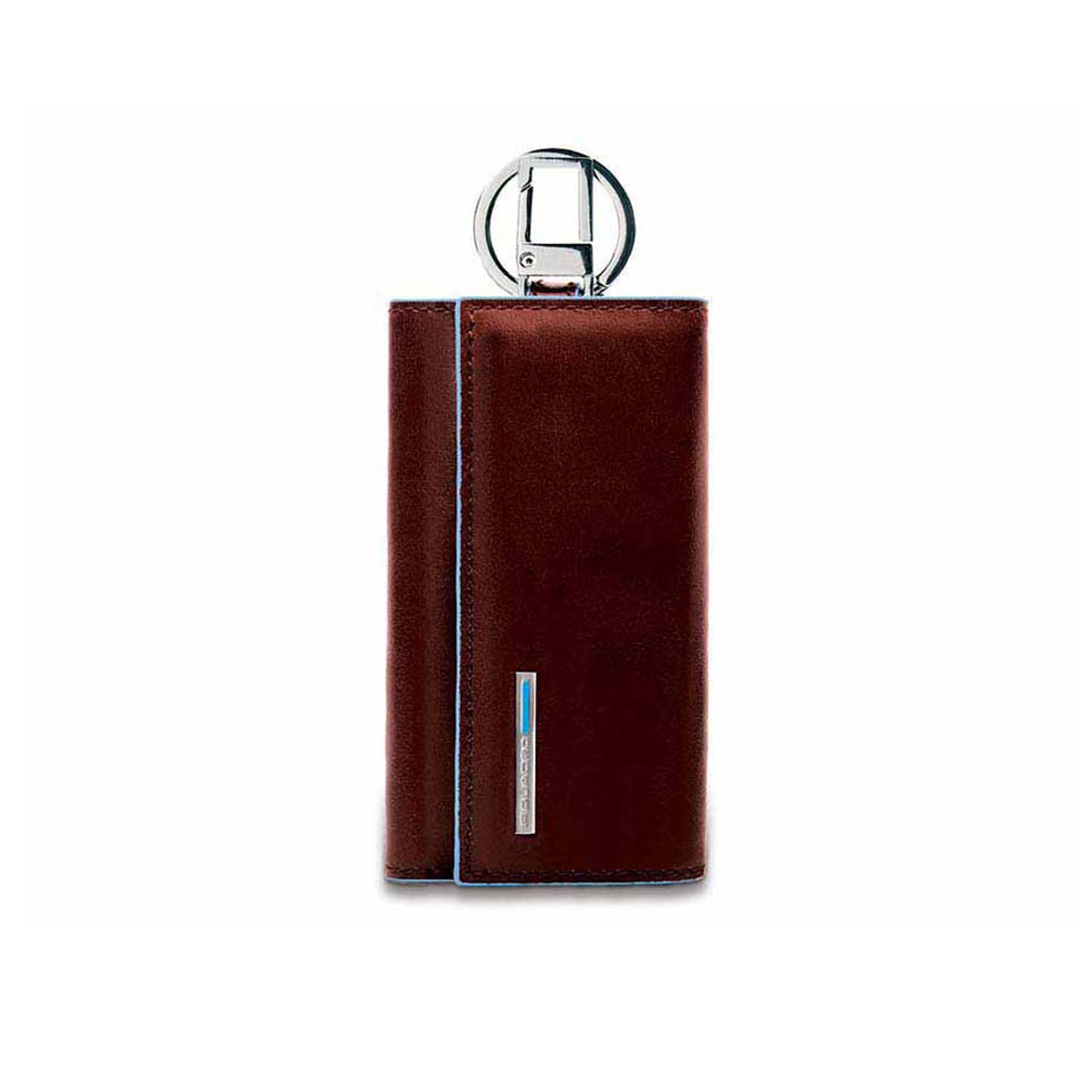 Piquadro Schlüsselmappe PC1397B2 Blue Square Mahagoni | Echtes Leder