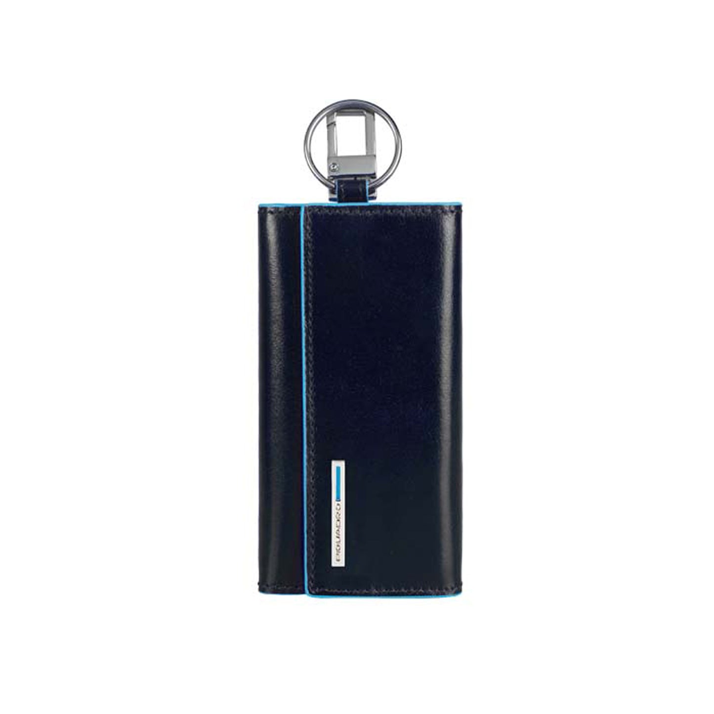 Piquadro Schlüsselmappe PC1397B2 Blue Square Night Blue | Echtes Leder