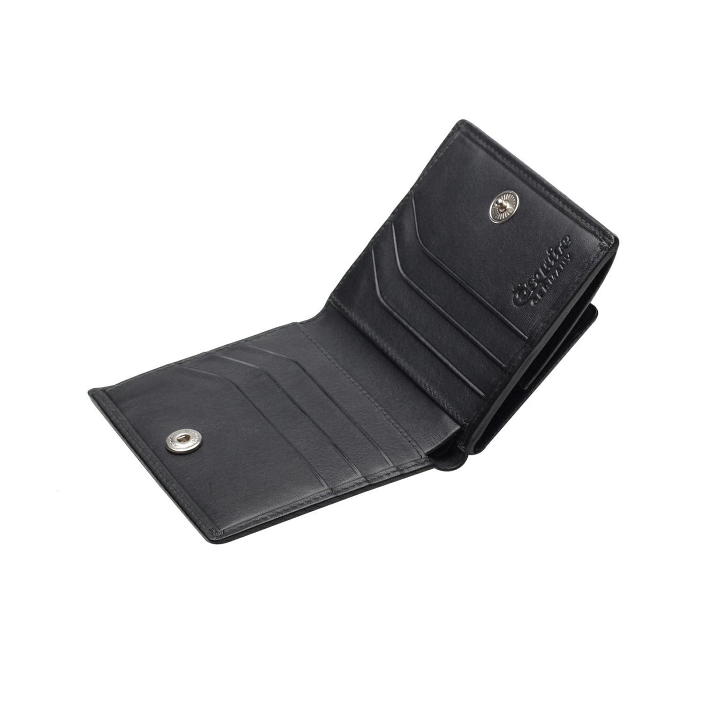 Esquire Damenbörse COMFORT 0038 28 Schwarz | Echtes Leder