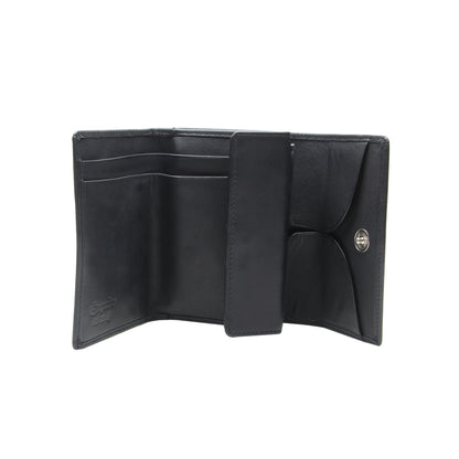 Esquire Herrenbörse LOGO 0112 10 Schwarz | Echtes Leder