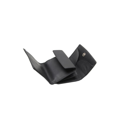 Esquire Herrenbörse LOGO 0112 10 Schwarz | Echtes Leder