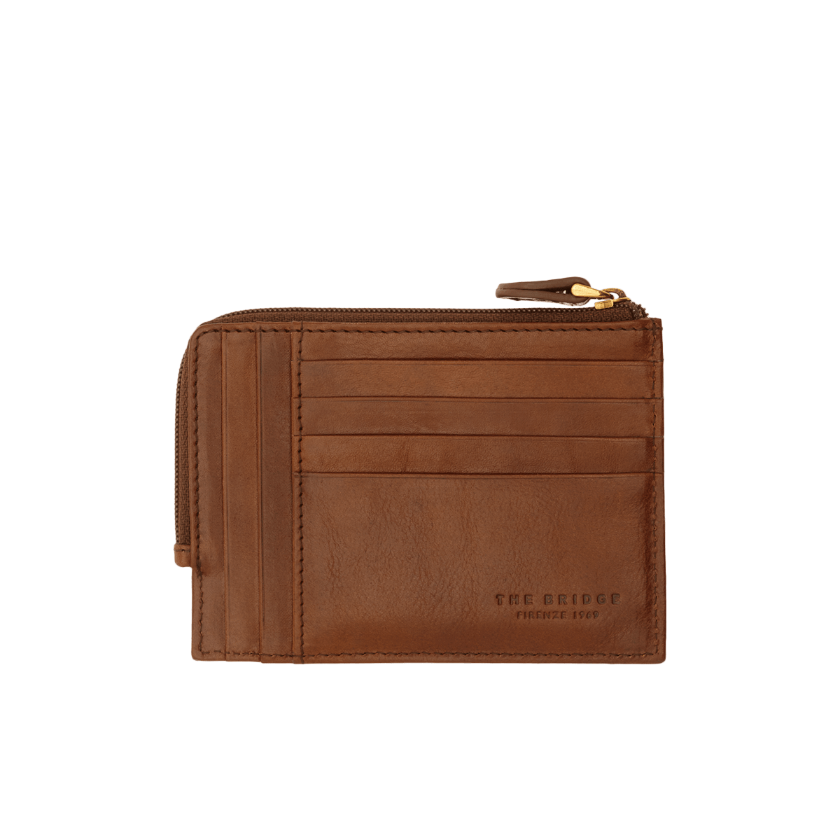 The Bridge Kreditkartenetui Story Uomo 01221601 Braun | Echtes Leder