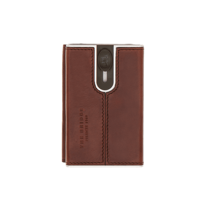 The Bridge Kreditkartenetui Story Uomo 01489001 Braun | Echtes Leder