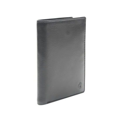 Esquire Geldbörse SLIM 0457 11 Schwarz | Echtes Leder