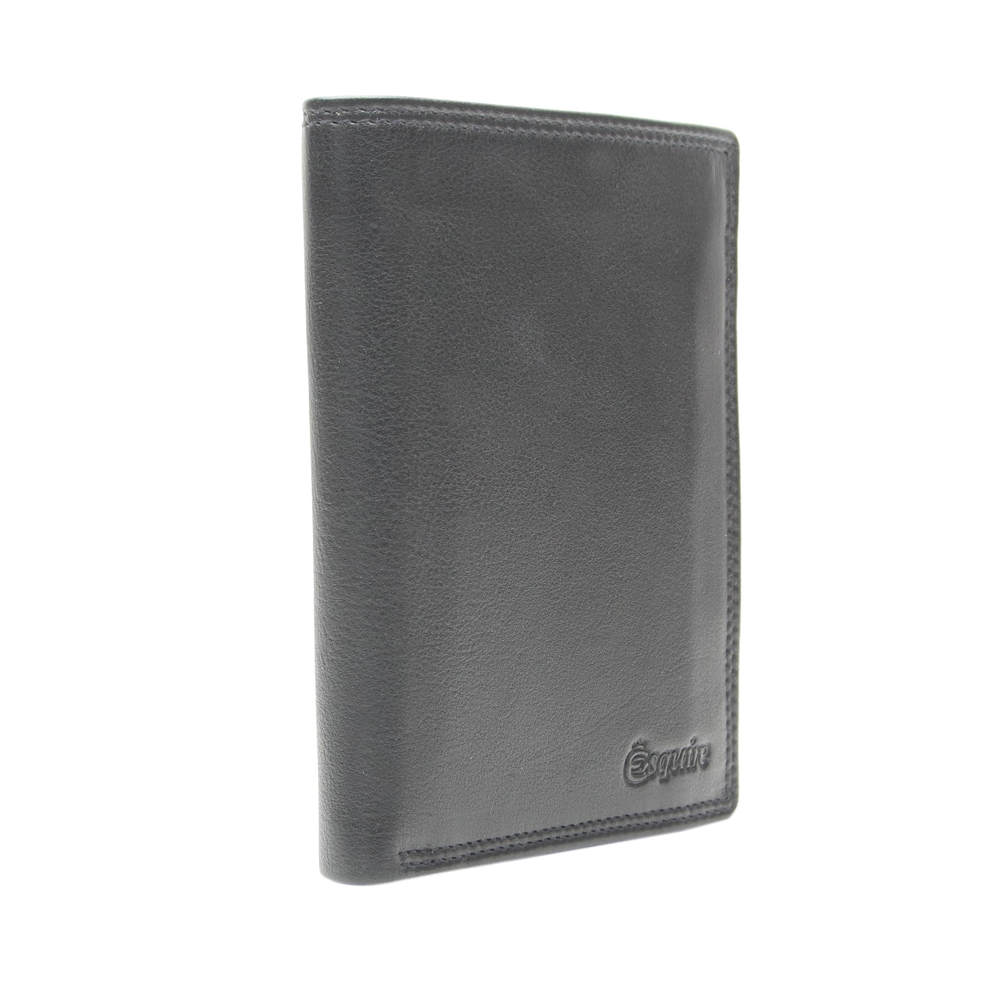 Esquire Geldbörse DUO 0464 59 Schwarz | Echtes Leder