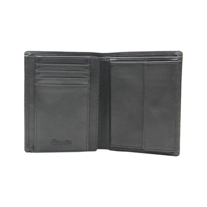 Esquire Geldbörse DUO 0464 59 Schwarz | Echtes Leder