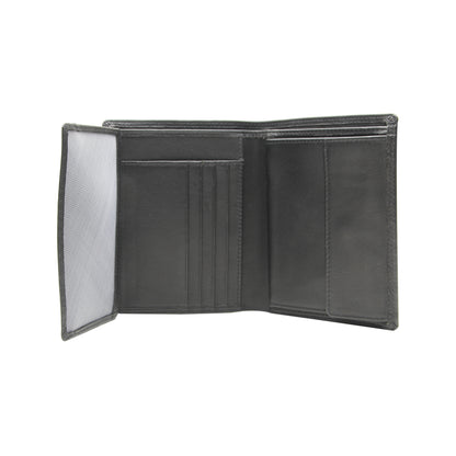 Esquire Geldbörse DUO 0464 59 Schwarz | Echtes Leder