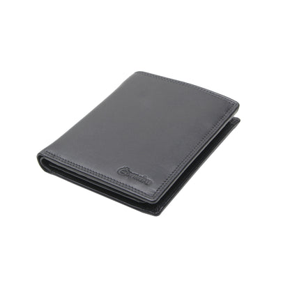 Esquire Geldbörse DUO 0464 59 Schwarz | Echtes Leder