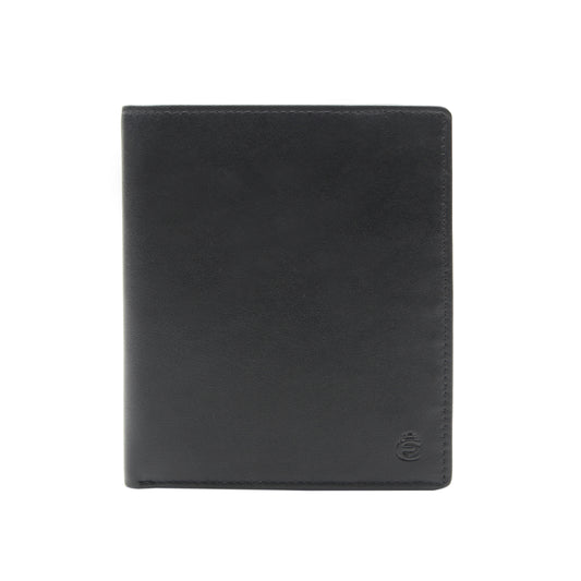 Esquire Herrenbörse LOGO 0486 10 Schwarz | Echtes Leder