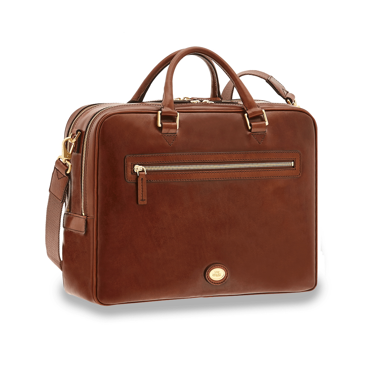 The Bridge Aktentasche Story Uomo 06350001 Braun | Echtes Leder