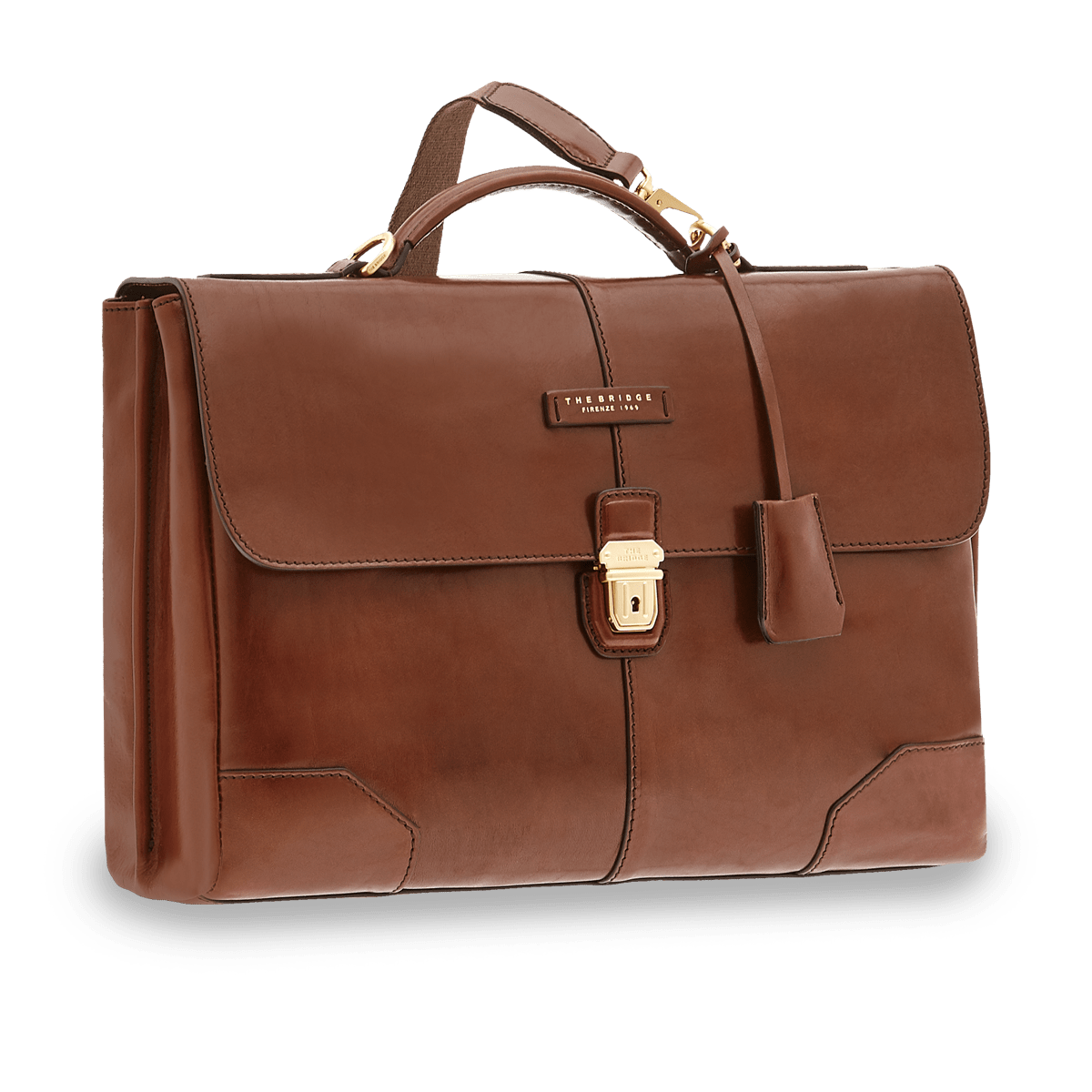 The Bridge Aktentasche Vespucci 06360001 Braun | Echtes Leder