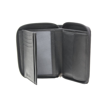 Esquire Geldbörse DUO 0956 59 Schwarz | Echtes Leder