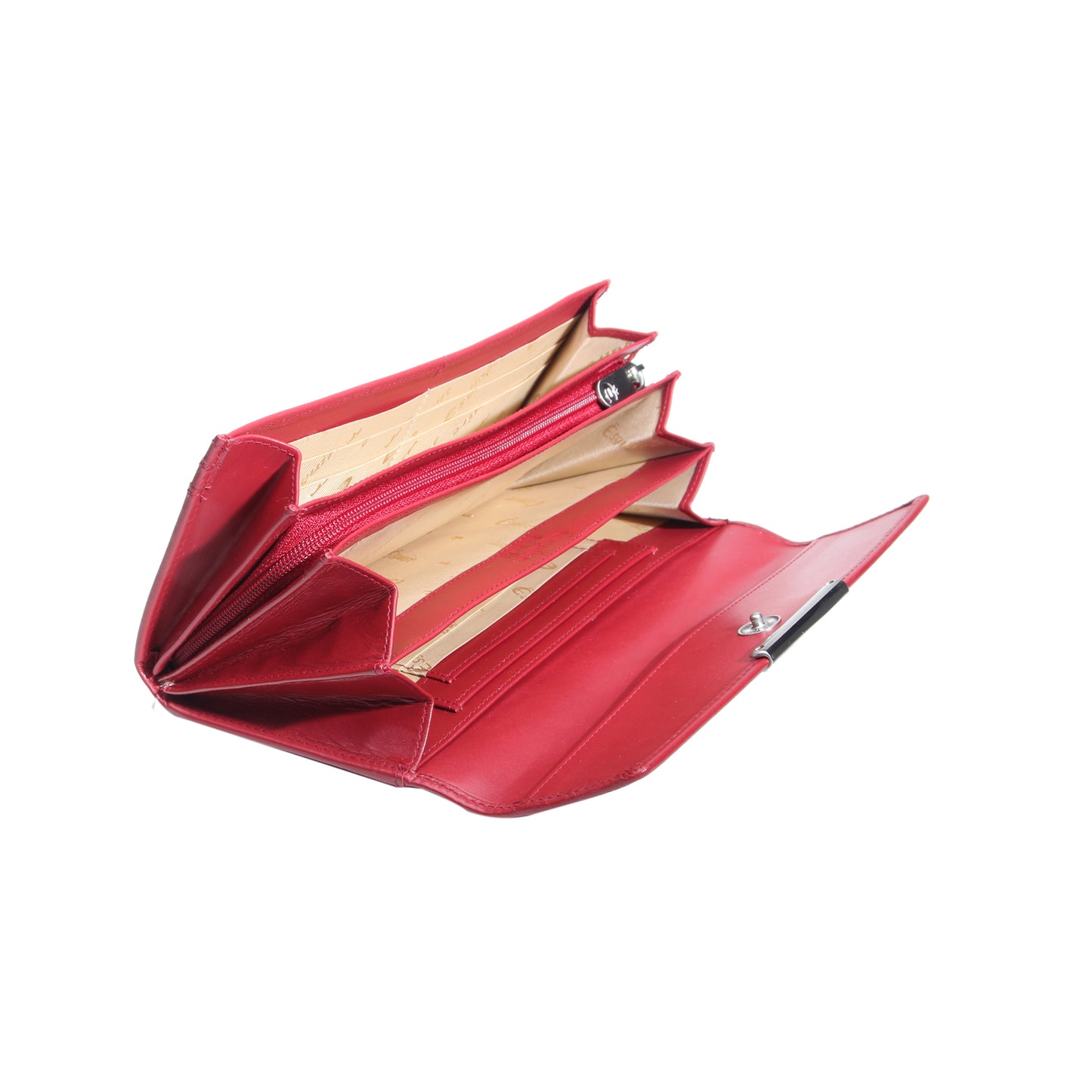 Esquire Damenbörse HELENA 1243 50 Rot | Echtes Leder