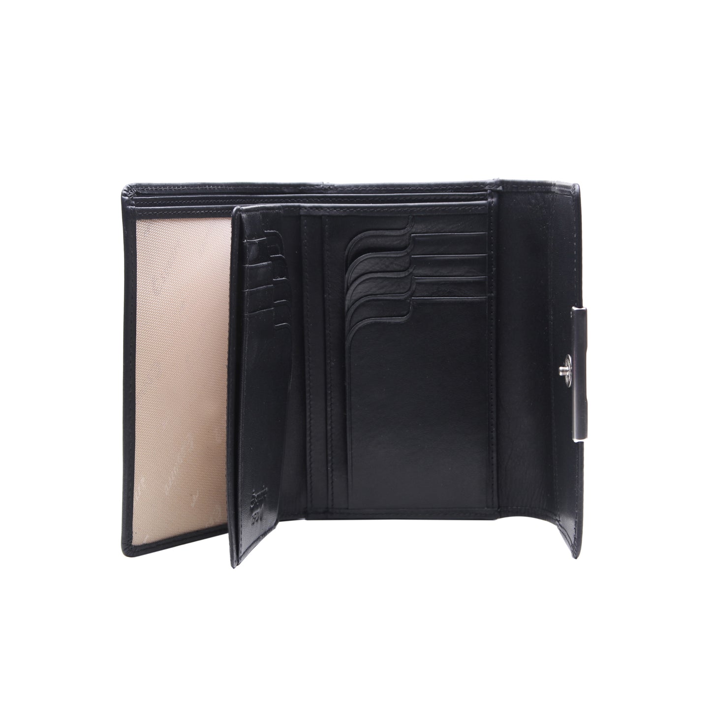 Esquire Damenbörse HELENA 1268 50 Schwarz | Echtes Leder