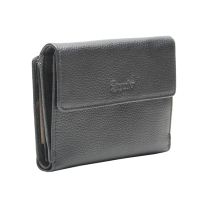 Esquire Damenbörse PRIMAVERA Schwarz 12810500 | Echtes Leder