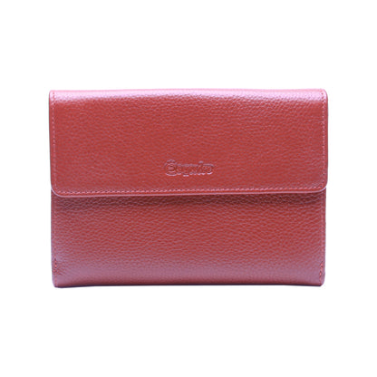 Esquire Damenbörse PRIMAVERA 12810501 Rot | Echtes Leder