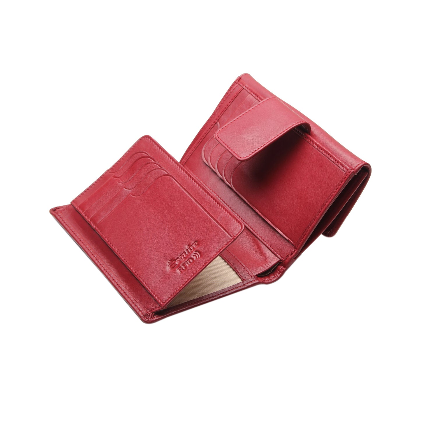 Esquire Damenbörse HELENA 1323 50 Rot | Echtes Leder