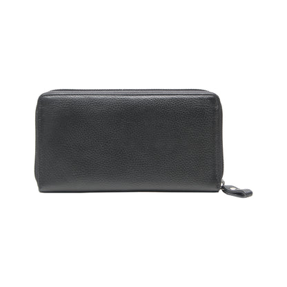 Esquire Damenbörse PRIMAVERA Schwarz Lang 19610500 | Echtes Leder