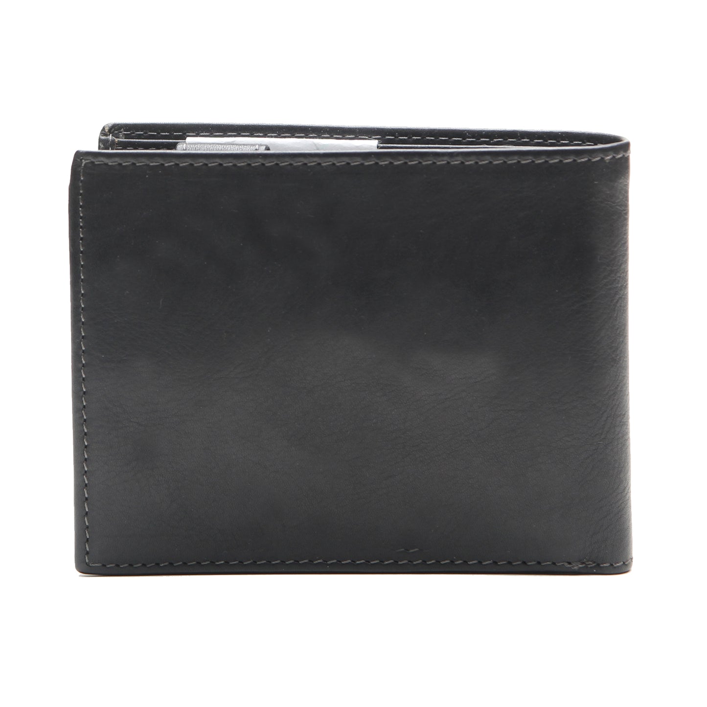 Esquire Geldbörse DALLAS 12 cm Schwarz | Echtes Leder