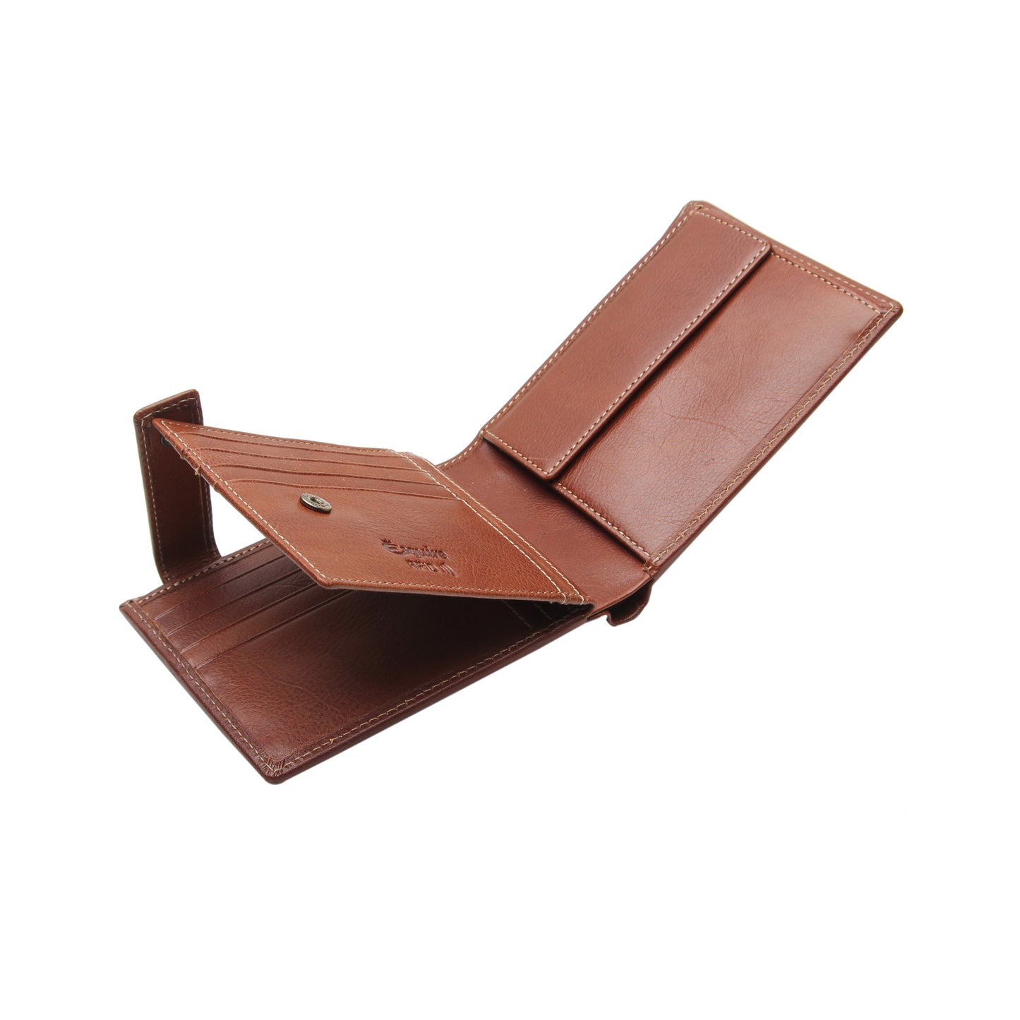 Esquire Geldbörse DENVER Cognac | Echtes Leder
