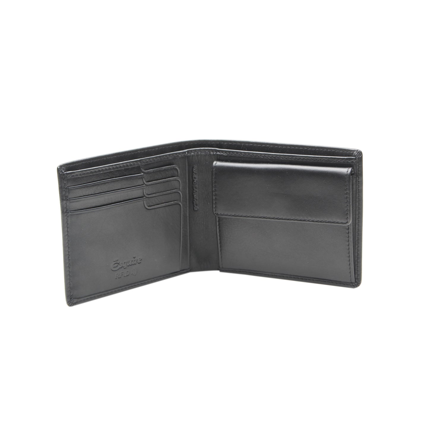 Esquire Geldbörse HARRY 2295 49 Schwarz | Echtes Leder