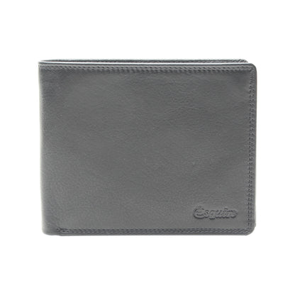 Esquire Geldbörse DUO 2935 59 Schwarz | Echtes Leder