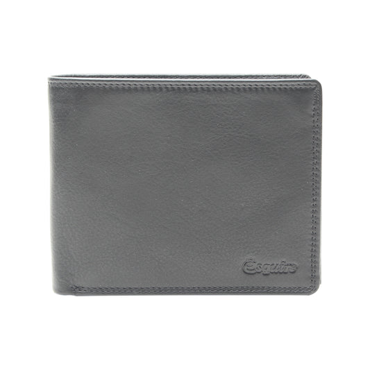 Esquire Geldbörse DUO 2935 59 Schwarz | Echtes Leder