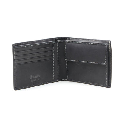 Esquire Geldbörse DALLAS 2996 08 Schwarz | Echtes Leder