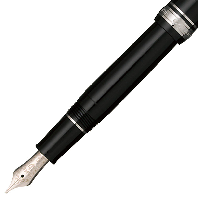 Sailor Füllfederhalter PROFESSIONAL GEAR SLIM Black Rhodium