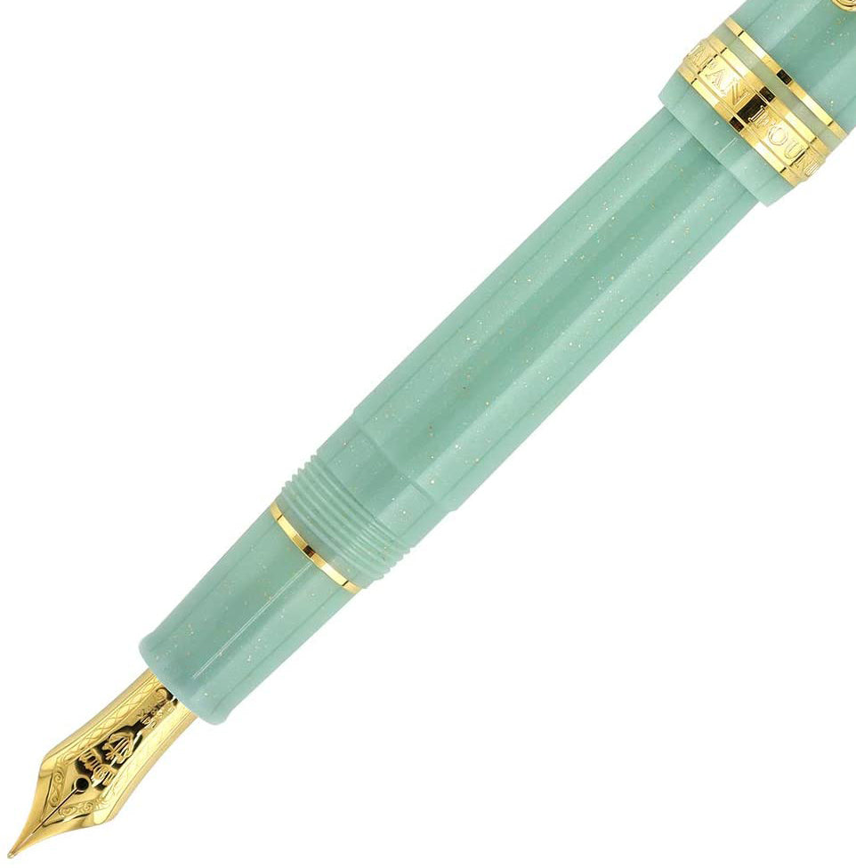 Sailor Füllfederhalter PROFESSIONAL GEAR SLIM Dragon Palace Green Lamé