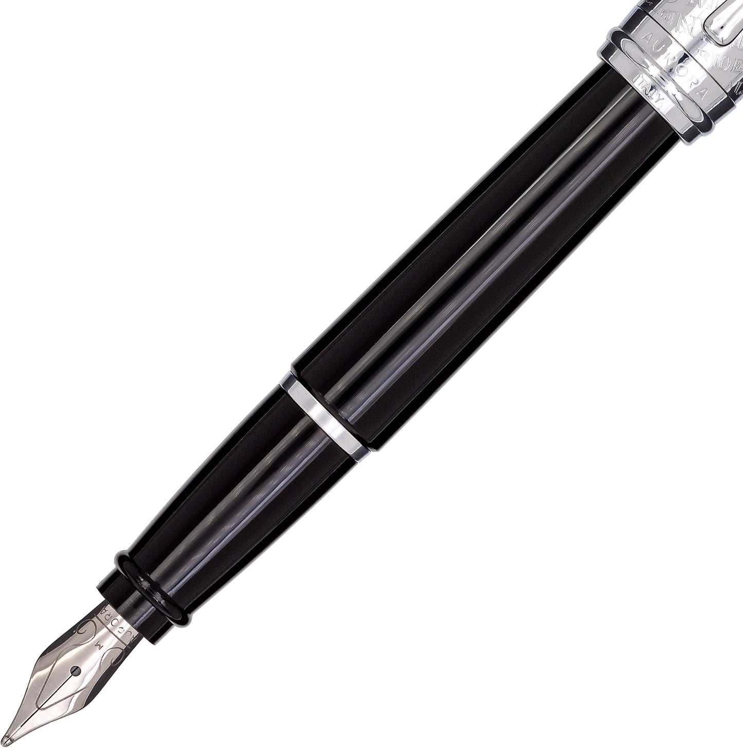 Aurora Füllfederhalter IPSILON Italia Black Chrome