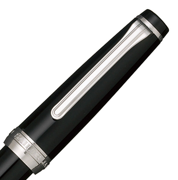 Sailor Kugelschreiber PROFESSIONAL GEAR Slim Black Silber
