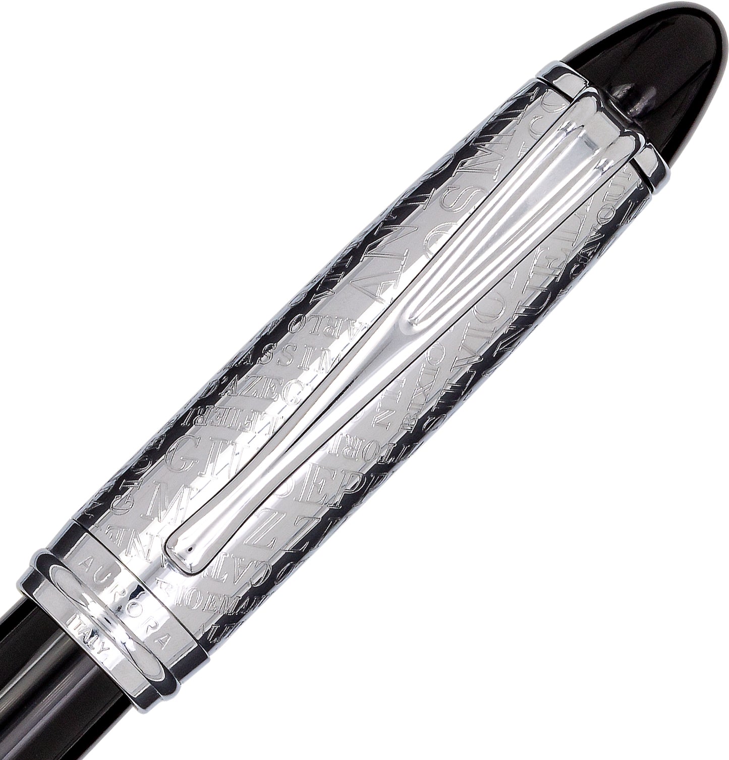 Aurora Füllfederhalter IPSILON Italia Black Chrome