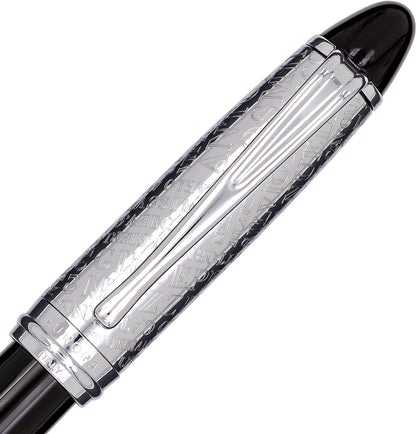 Aurora Füllfederhalter IPSILON Italia Black Chrome
