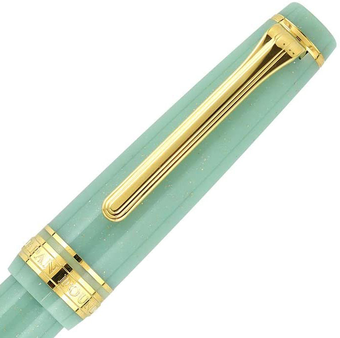 Sailor Füllfederhalter PROFESSIONAL GEAR SLIM Dragon Palace Green Lamé