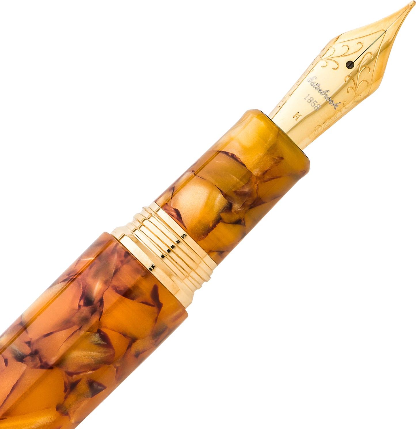 Esterbrook Füllfederhalter ESTIE Honeycomb Gold Oversized
