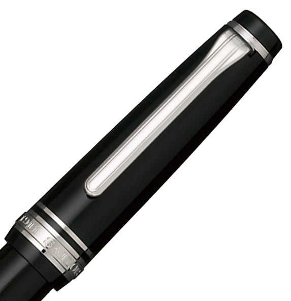 Sailor Füllfederhalter PROFESSIONAL GEAR SLIM Black Rhodium