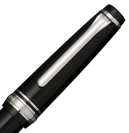 Sailor Füllfederhalter PROFESSIONAL GEAR SLIM Black Rhodium