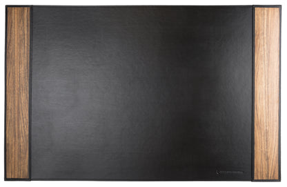Sebastian Sturm Schreibunterlage STEVE 28 Zoll | Echtes Holz und Kunstleder